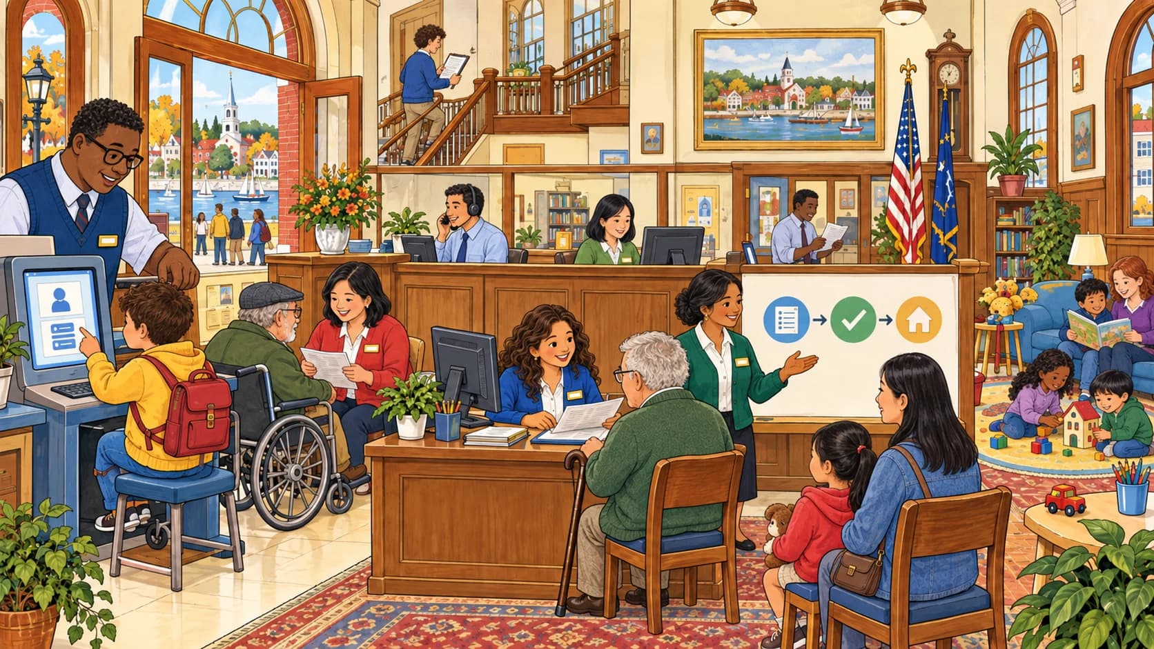 Residents get clear help from a responsive public service team