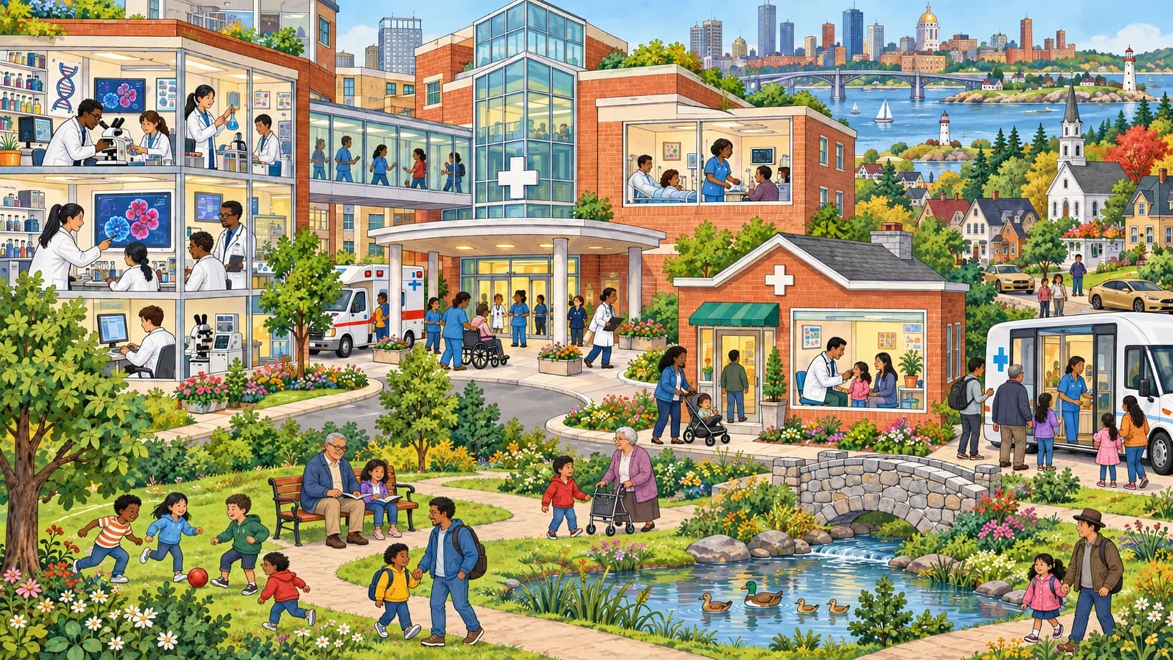 Researchers, doctors, and families work toward healthier longer lives