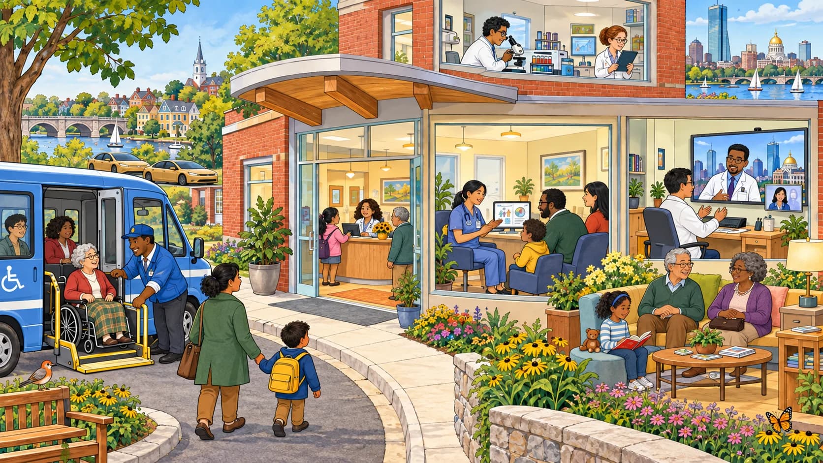 A welcoming local clinic helps patients participate in research